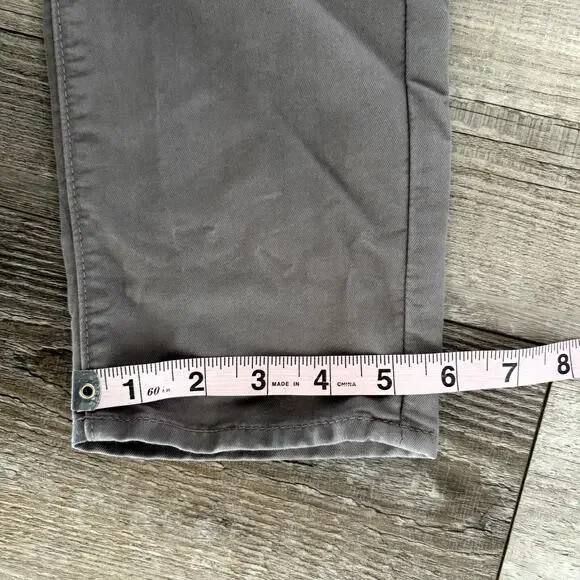 MOTHER Jeans | Size 25 (Actual 28) Grey Skinny, Not Skinny Cropped Stretch Denim - Picture 9 of 11